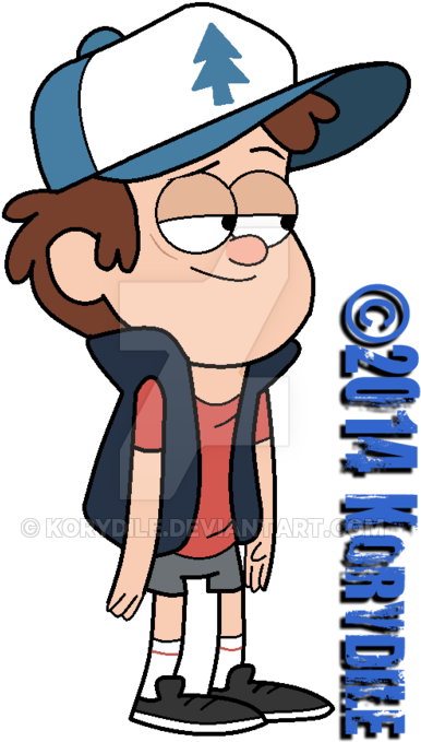 Dipper Pines By Korydile - Dipper From Gravity Falls (400x699)