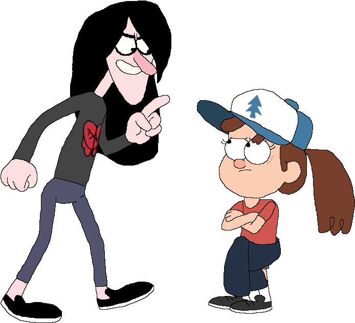 Gravity Falls Rule - Gravity Falls Girl Version (742x664)