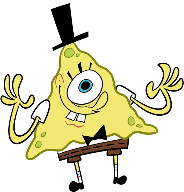 Ohhhhh Who Possesses Bodies In Gravity Falls Sponge - Gravity Falls Crossover Spongebob (692x685)