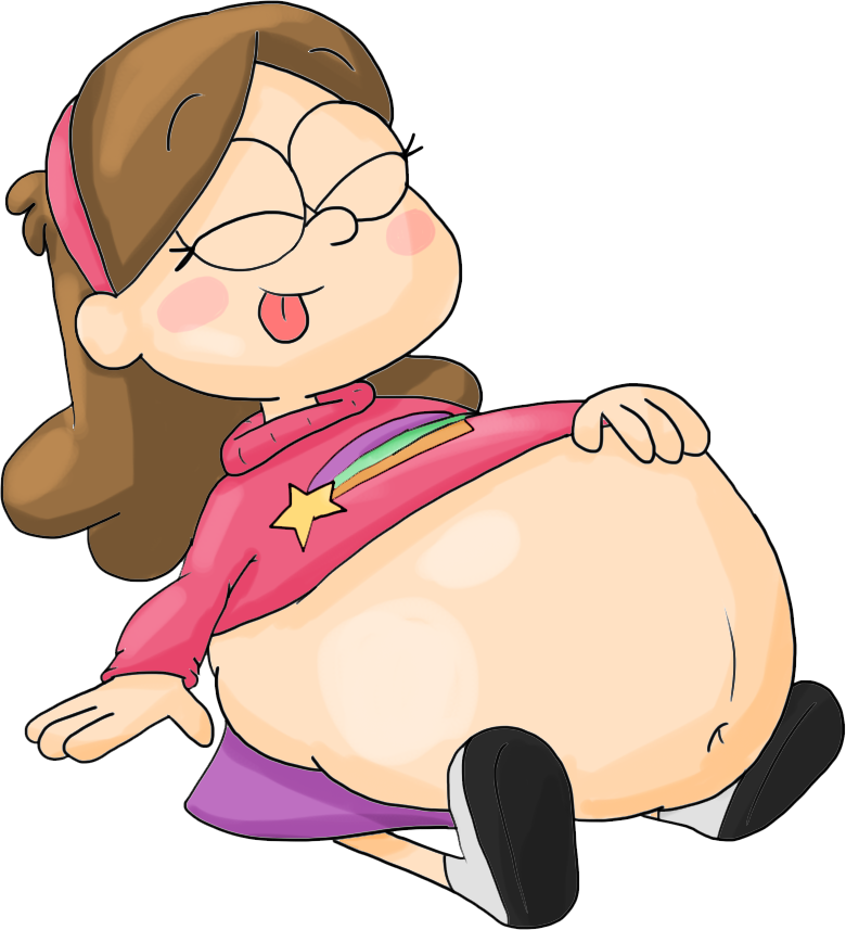 Mabel Pines Bloated By Juacoproductionsarts - Cartoon (780x857)