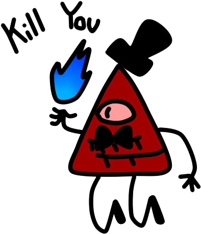 Gravity Falls Bill Cipher Kill You Free Avatar By Gabagarb - Bill Cipher (499x499)
