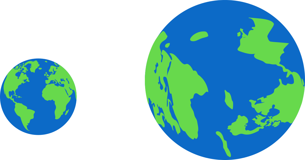 If The Radius Of Bigearth Is Twice That Of Earth, And - River Thet (1200x630)