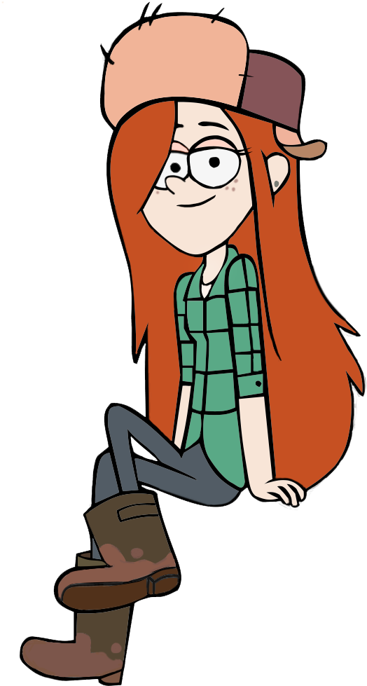 Wendy Corduroy By Chuvaksimpson - Gravity Falls Characters Wendy (600x1000)