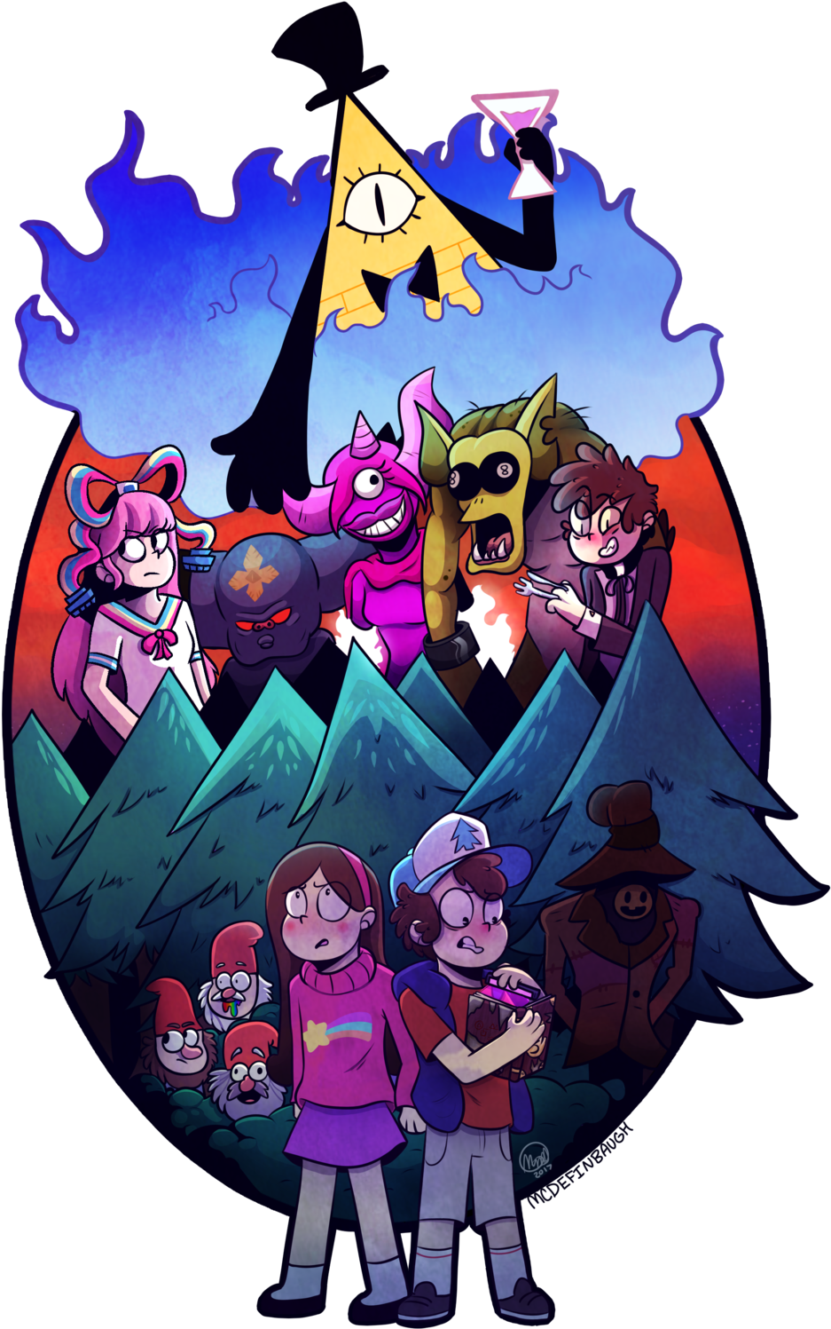 Gravity Falls By Rayhoosier Gravity Falls By Rayhoosier - Shirt (1024x1568)