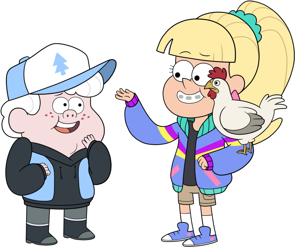 Reverse Gideon And Pacifica By Thecheeseburger-d9tukd8 - Reverse Gravity Falls Gideon (1024x934)