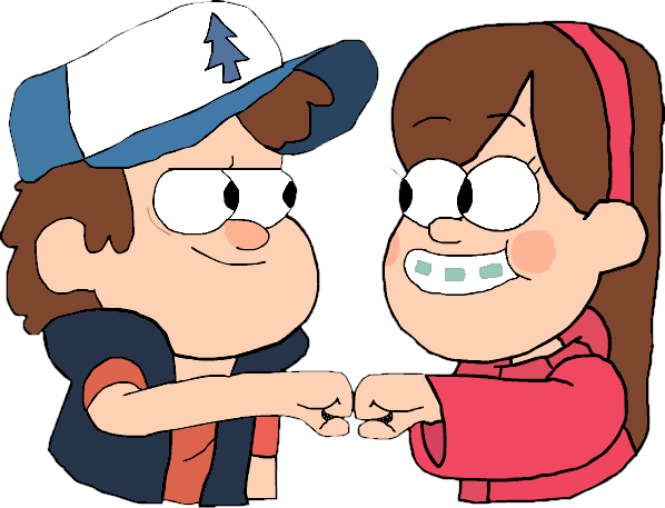 Gravity Falls ''mystery Twins - Mystery Twins Gravity Falls (598x457)