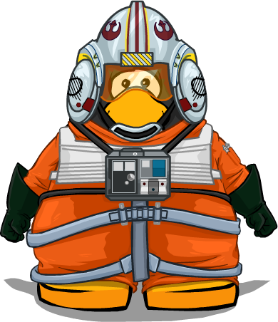 Card Codes Club Penguin 2018 Christmas - Club Penguin Clothes Starwars (390x452)