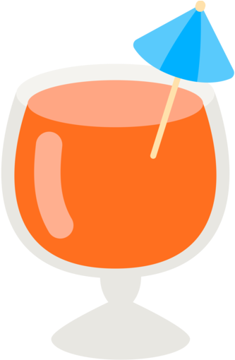 Mozilla - Tropical Drink Emoji Png (512x512)