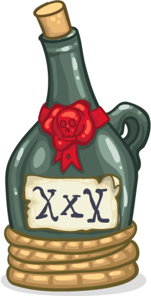 Bottle Of Grog - Bottle Of Grog Png (1024x1024)