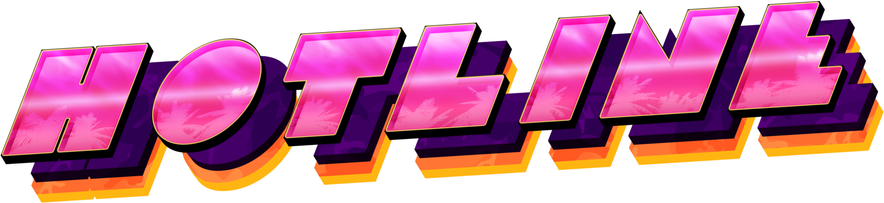 Hotline Miami Text Attempt By Qorthas - Hotline Miami Text Style (1808x442)