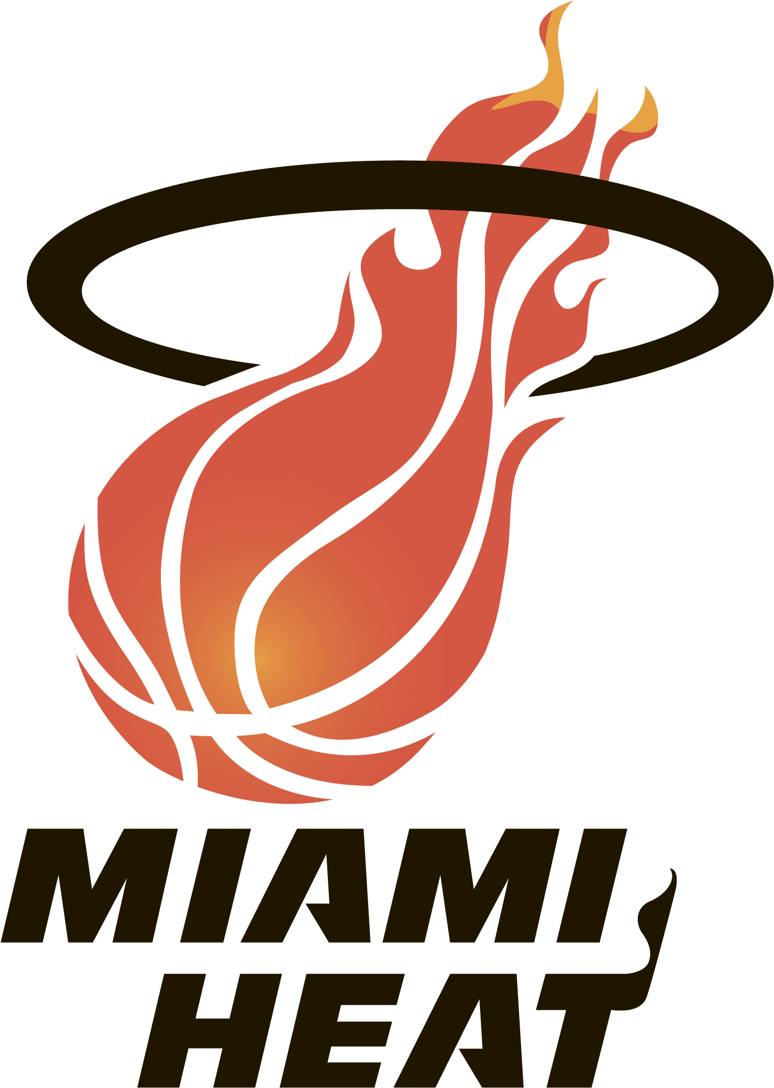 Miami Heat Logo Old - Miami Heat Alternate Logo (3840x2160)