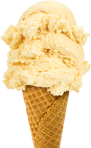 French Vanilla Ice Cream Cone (340x500)