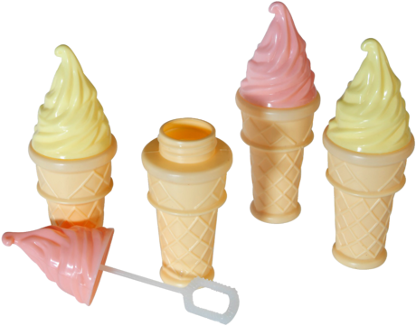 Love This Shizz~ The Bubbles/soap Actually Smell Like - Little Ella James Ice Cream Cone Bubble Blower (500x500)
