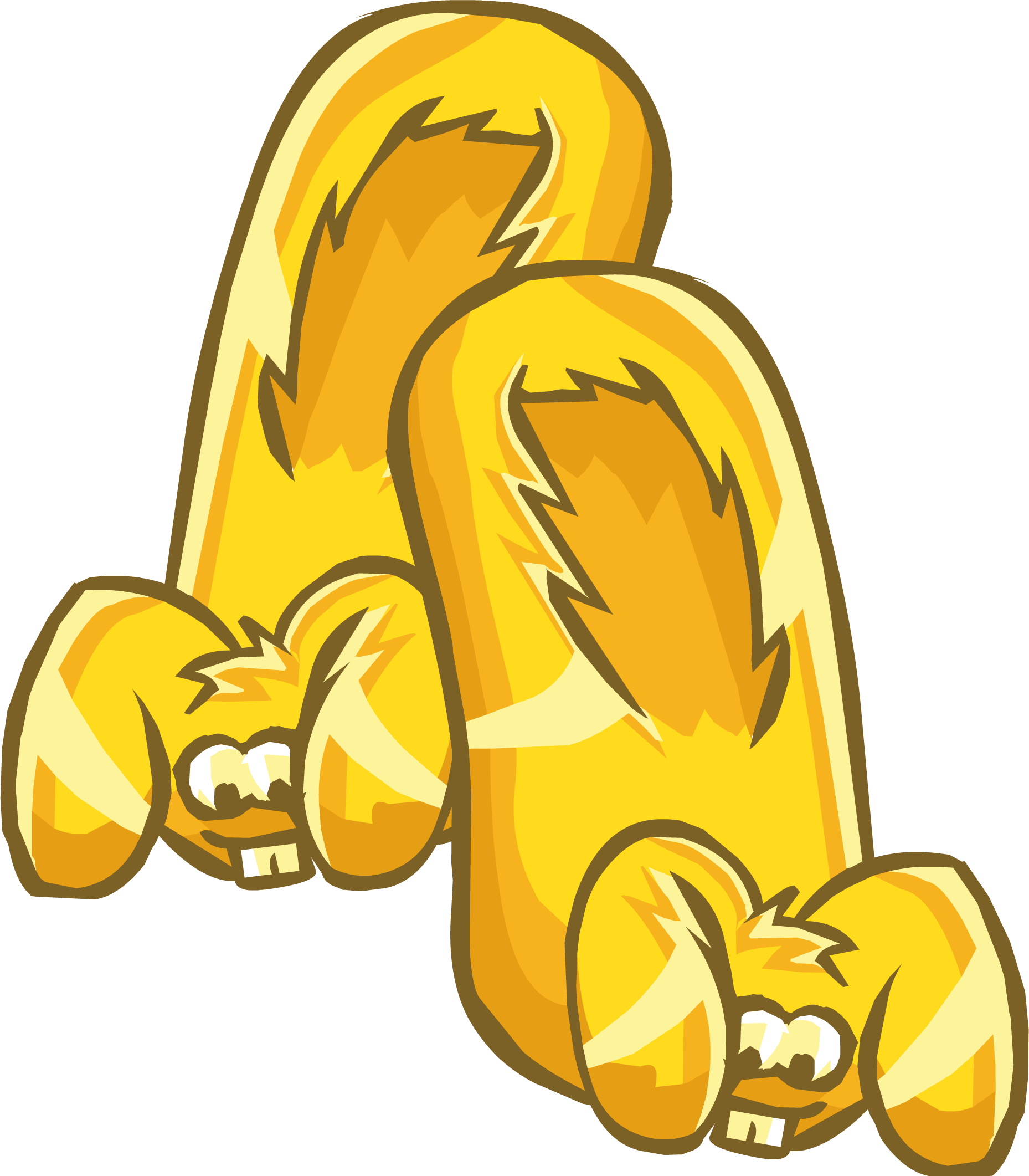 Club Penguin Codes For Clothes 2018 November The Best - Club Penguin Bunny Slippers (1858x2122)