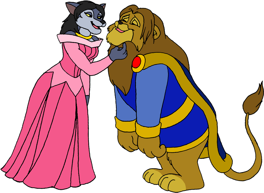 Twas Beauty Tamed The Beast By Kingleolionheart - Cartoon (870x653)