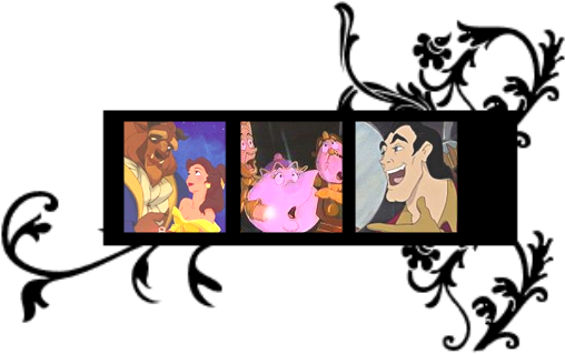 The Beauty And The Beast Characters Fanlisting - 60th Birthday Invitations (518x333)