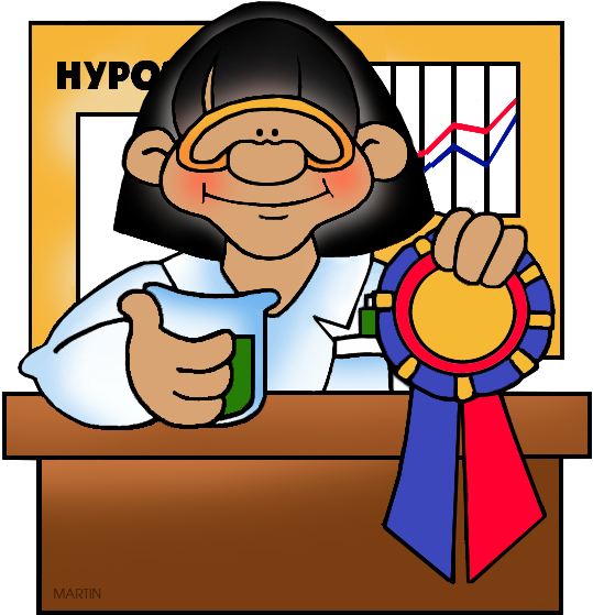 Free Kids Clip Art By Phillip Martin Free Clip Art - Science Fair Clip Art (559x628)