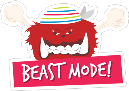 Beast Transparent Png Sticker - Crane And Bear Stick Their Necks Out (490x317)