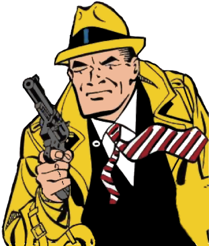 Forget About All That And Look At Him - Dick Tracy: The Collins Casefiles (425x500)