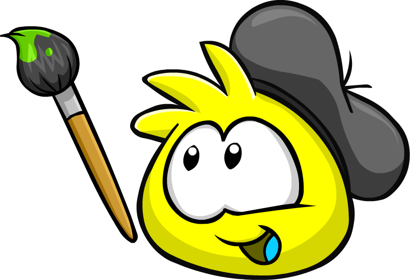 A Yellow Puffle Pet From My Favorite Club Penguin Stuff - Club Penguin Puffles Yellow (813x557)