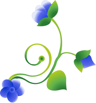 Tubes Fleurs - Floral Design (400x429)