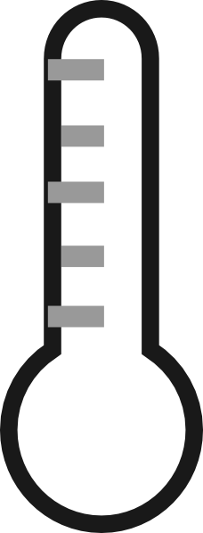 Black And White Thermometer (228x597)