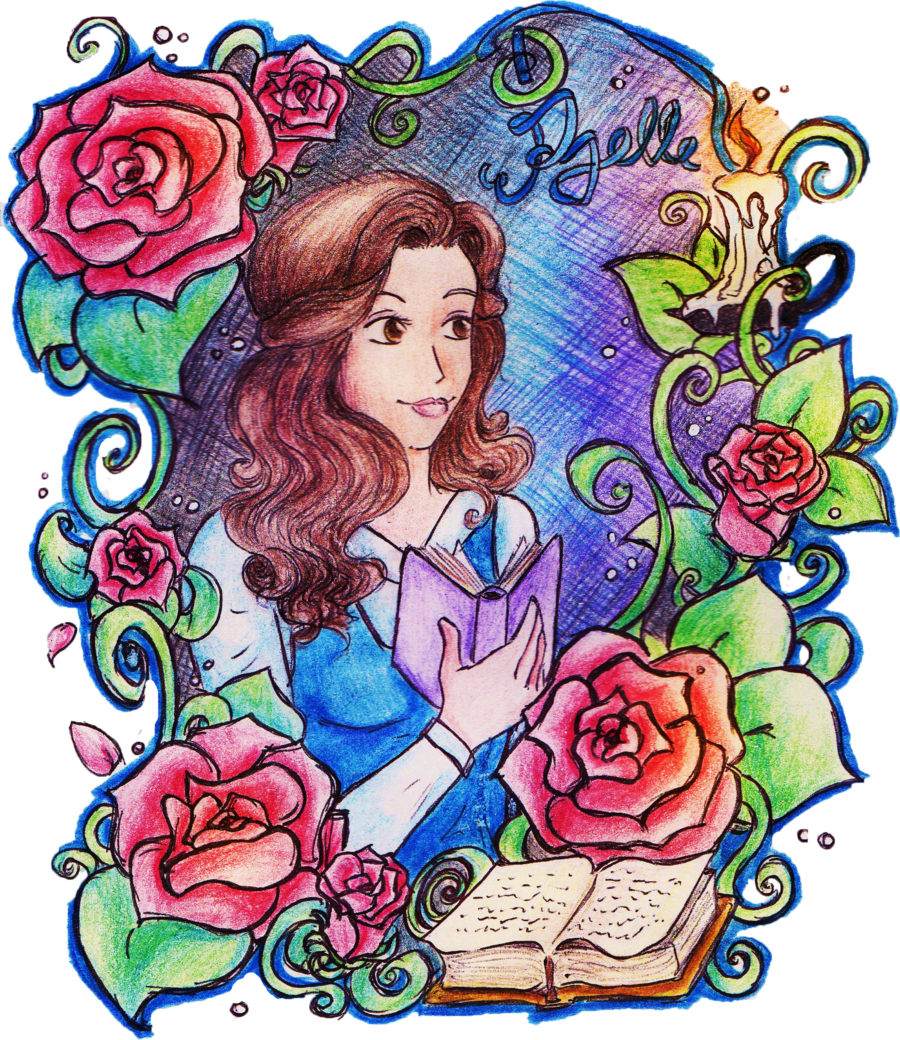 Belle By Nem18 Belle By Nem18 - Garden Roses (900x1040)