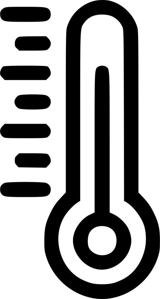 Thermometer Temperature Weather Forecast Reading Comments - Temperature Celcius Icon (524x980)