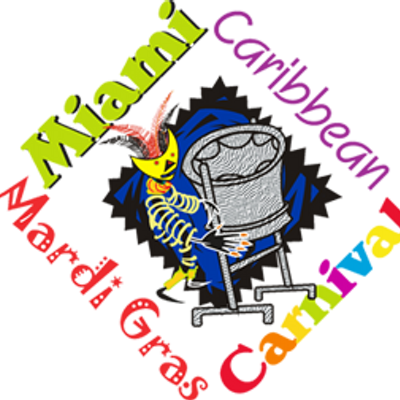 Miami Carnival - Mardi Gras Queen Rectangle Magnet (400x400)