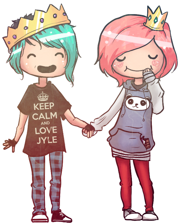 Keep Calm And Love Jyle By Missfreakyluce - Keep Calm And Carry (614x764)