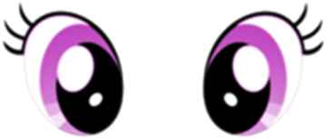 Rainbow Dash Eyes - My Little Pony Eyes (420x420)