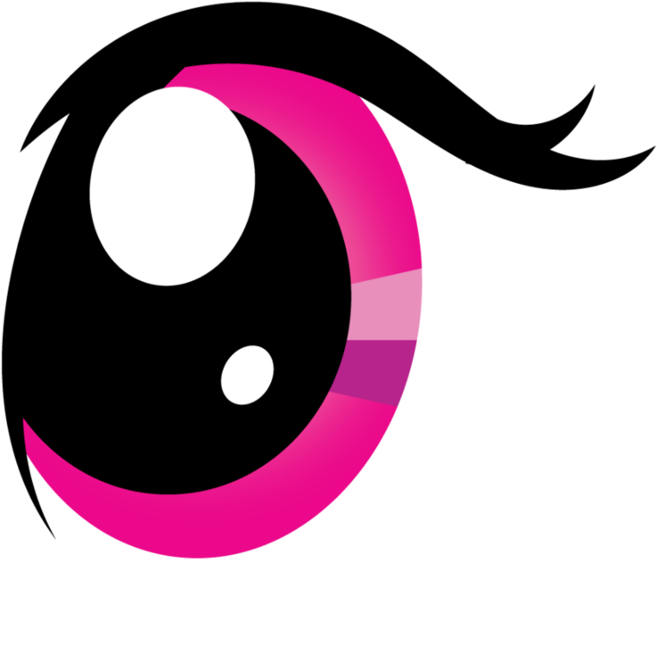 Rainbow Dash Toy Eye Design - Circle (894x894)