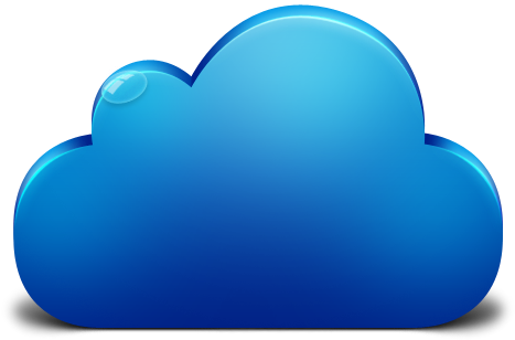 Blue, Cloud, Icon, Plain Icon - Cloud Computing Icon Cloud (512x512)