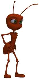 Ant Insect Red Ant Funny Cartoon Unfinishe - Ant (453x340)