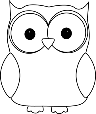 Owl Pictures Black And White (338x400)