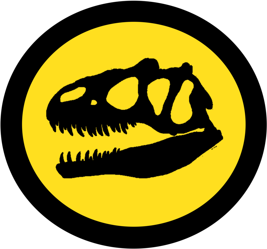 Cartoon Jurassic Park Logo Png - Jurassic Park Logo (967x827)