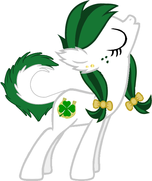 Lucky Clover Howl By Owl-parchment - Illustration (612x825)