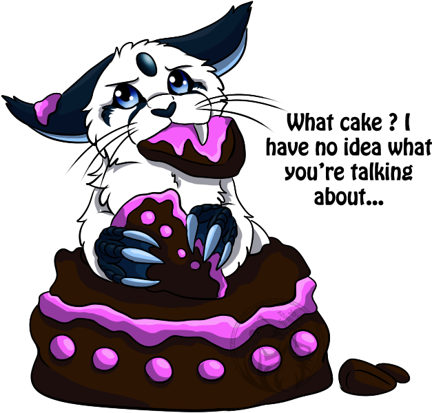 I Regret Nothing What Cake By Azurehowlshilach - Cat Playing With Yarn (693x606)