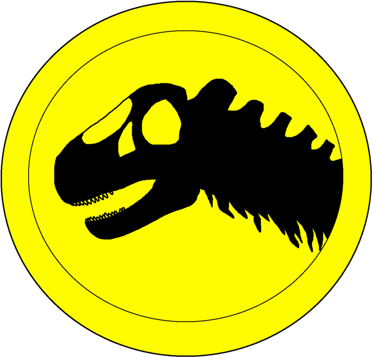 Jurassic Park Art Print Download - Jurassic Park Apatosaurus Logo (900x767)