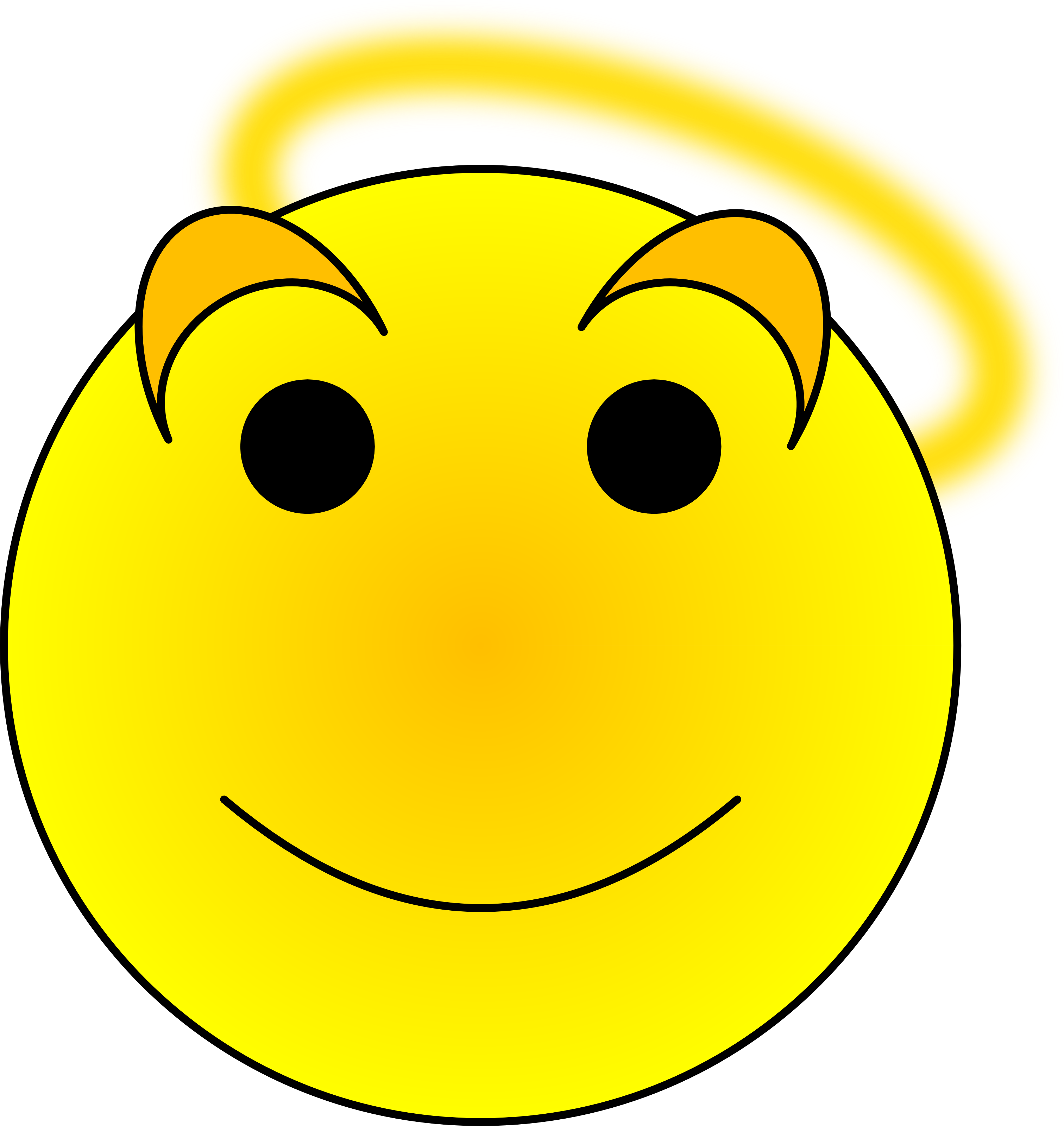Free Angel Smiley - Free Angel Smiley (3023x3200)