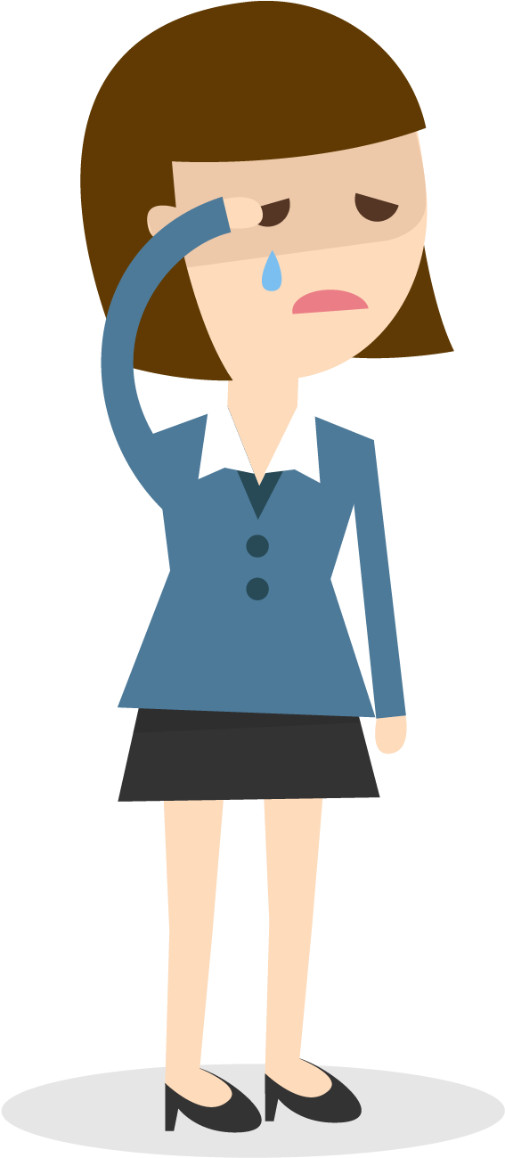 Of Course, We All Experience 'bad Days', So We Are - Stress Clip Art With Transparent Background (1413x1629)