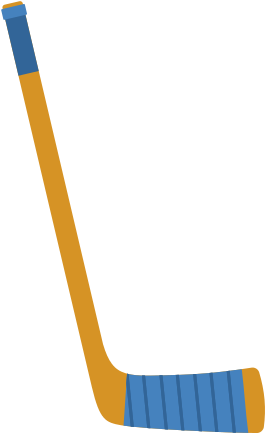 Hockey Stick Vector - Ice Hockey (550x550)