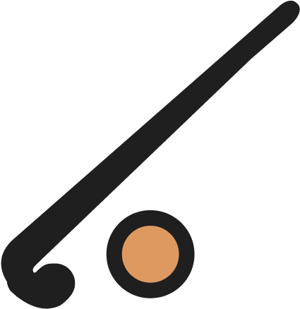 Field Hockey Stick Icon - Hockey Stick (595x595)