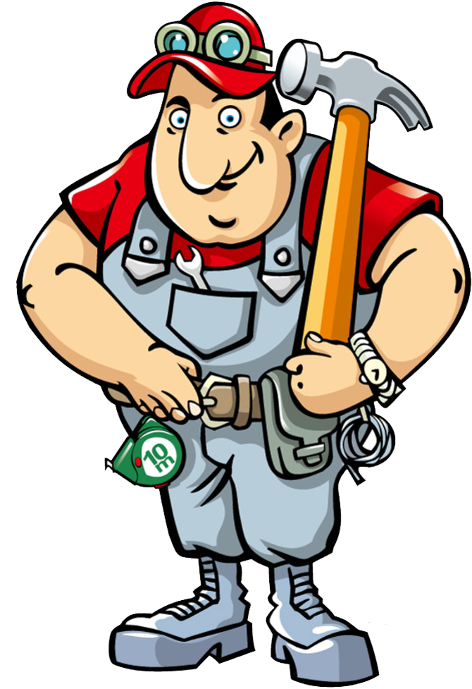 Maintenance Cartoon Clip Art - Maintenance Cartoon Clip Art (931x1024)