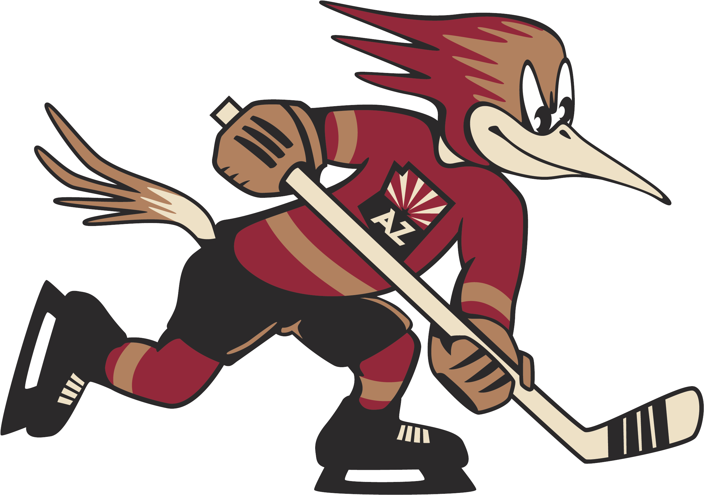 Tucson Pass - Tucson Roadrunners Logo Png (2489x2489)
