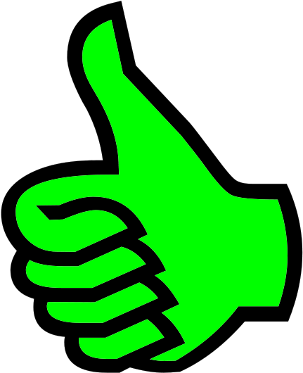 19 Thumbs Up Sign Free Cliparts That You Can Download - Thumbs Up Symbol (463x599)