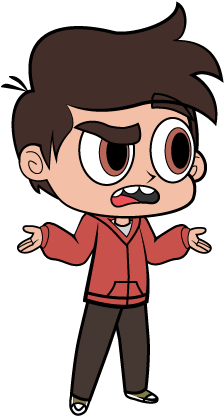 Creature Capture Marco Confused 1 - Confused Cartoon Character Png (250x500)
