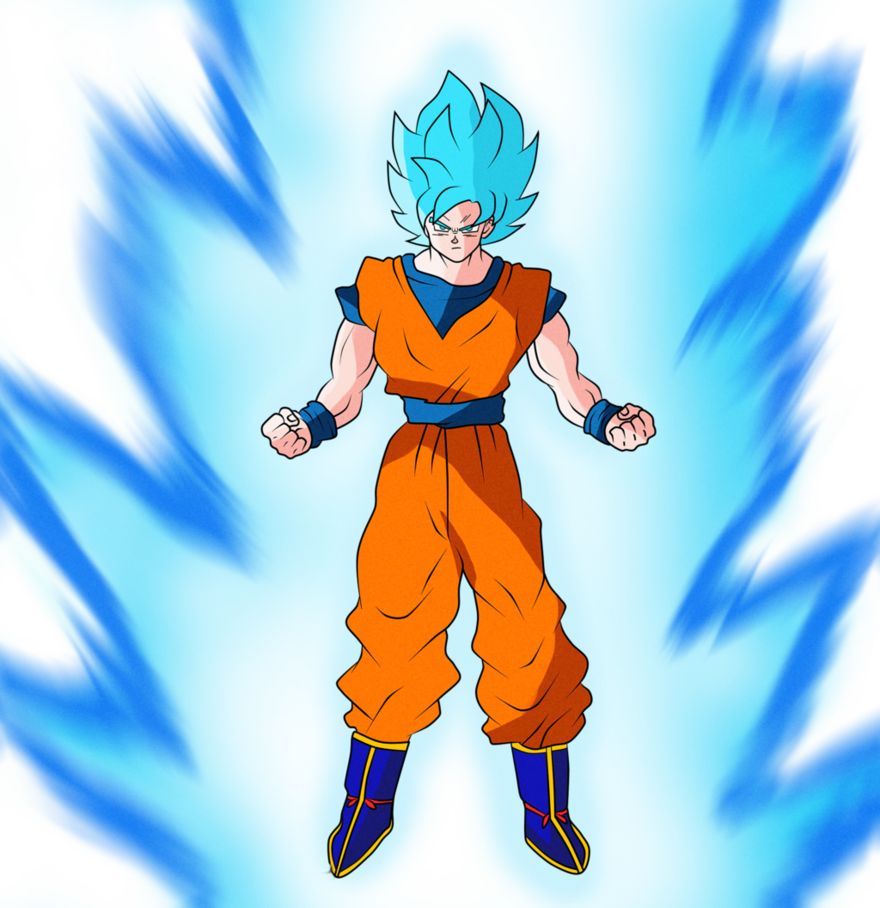 Goku Super Saiyan Blue By Rmehedi - Goku Super Sayayin Blue (880x908)