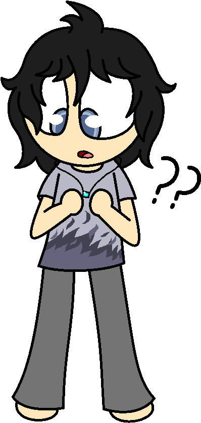 Look At This Confused Baby By Wingsthephoenix - Cartoon (418x852)