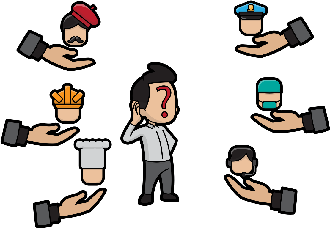 Confused By Career Change Offers Cartoon - Wikimedia Commons (1280x936)
